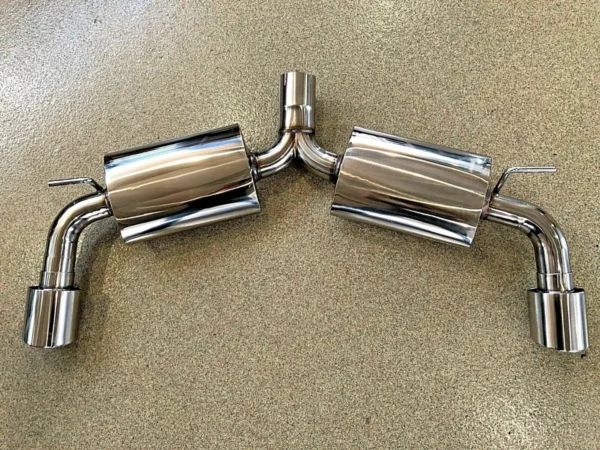 Racing VW Golf GTi MK7.5 18-21 T304 Stainless Catback Exhaust 2.0T 3" - Image 3