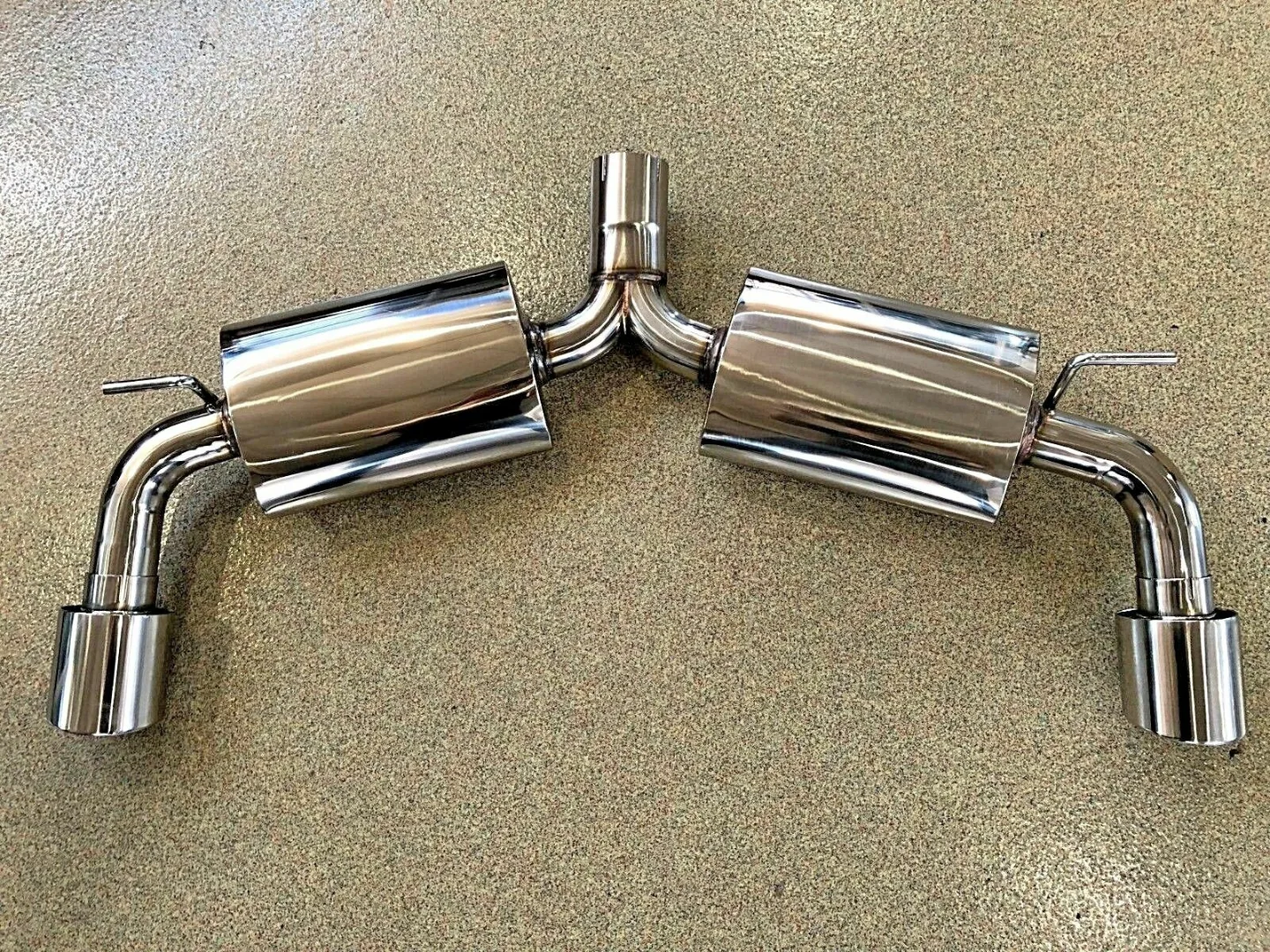 Racing VW Golf GTi MK7.5 18-21 T304 Stainless Catback Exhaust 2.0T 3" - Image 3