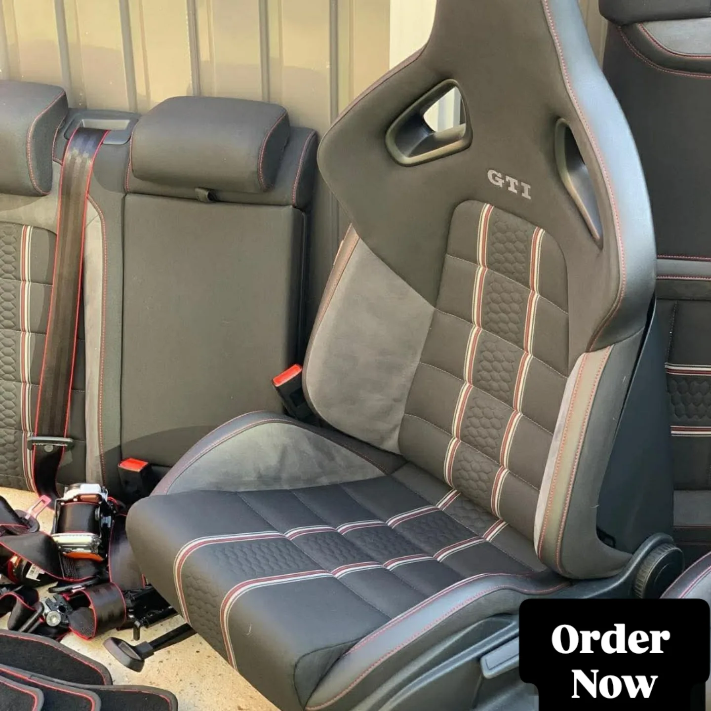 Mk6R Recaro Wingback Bucket Seats - Image 2