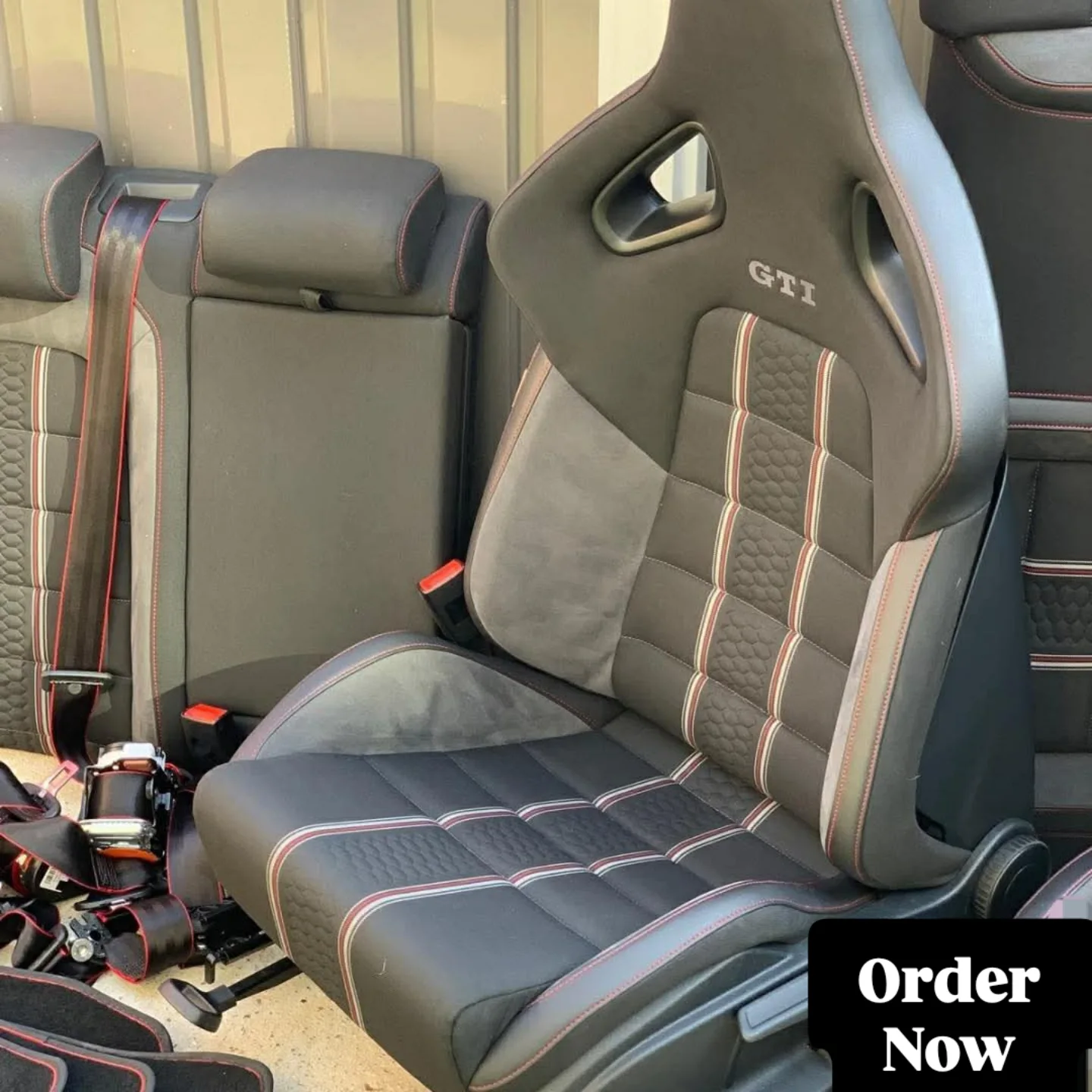 Mk6R Recaro Wingback Bucket Seats - Image 5