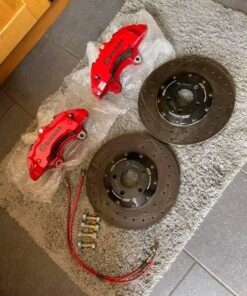 Brembo 4-Piston or 6-Piston Big Brake Kit (BBK) delivers elite stopping power, fade-free performance, and OEM-fit braking upgrades for Volkswagen.